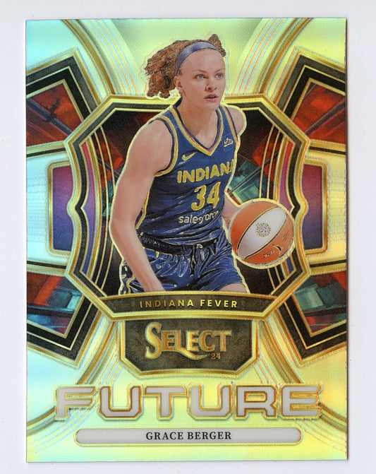 A317 GRACE BERGER 2024 SELECT FUTURE SILVER REFRACTOR #13 FEVER