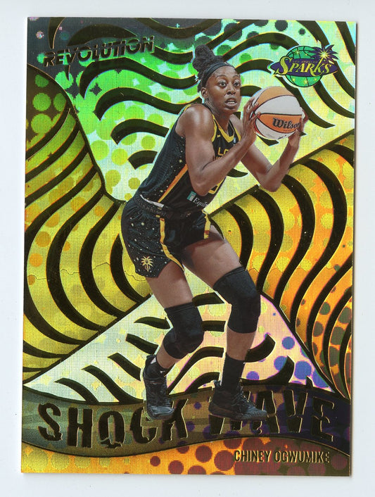 A297 CHINEY OGWUNIKE 2022 WNBA REVOLUTION #15 SHOCK WAVE SPARKS