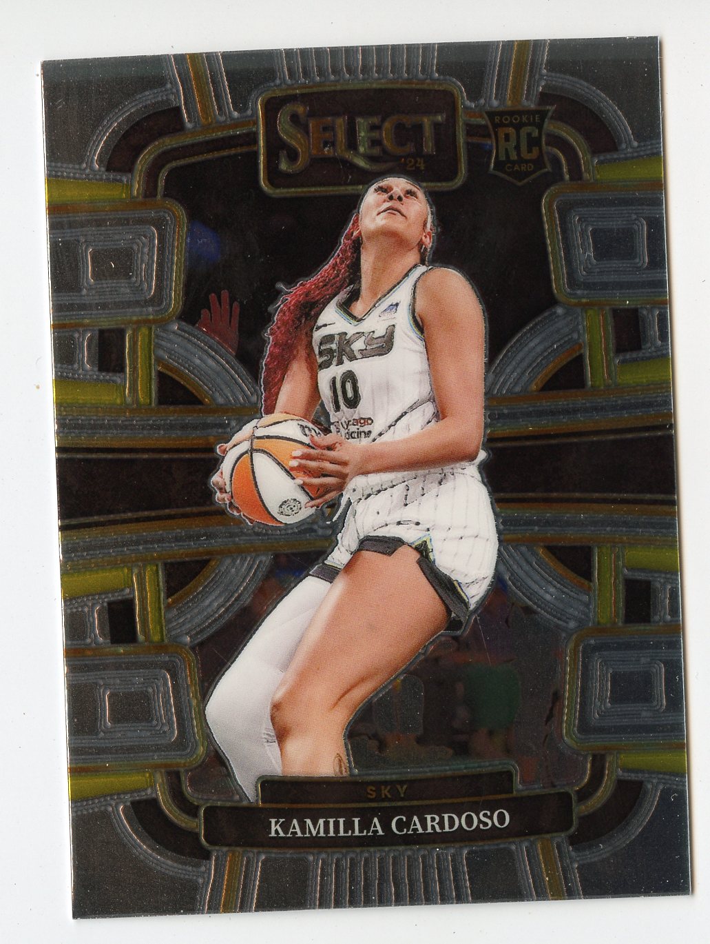 WNBA43 KAMILLA CARDOSO RC 2024 SELECT WNBA CONCOURSE #33 SKY