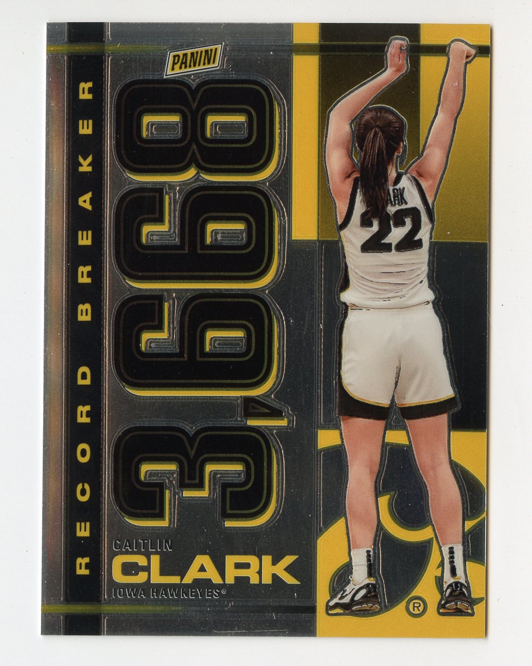 WNBA30 CAITLIN CLARK 2024 PANINI COLLECTION RECORD BREAKER IOWA