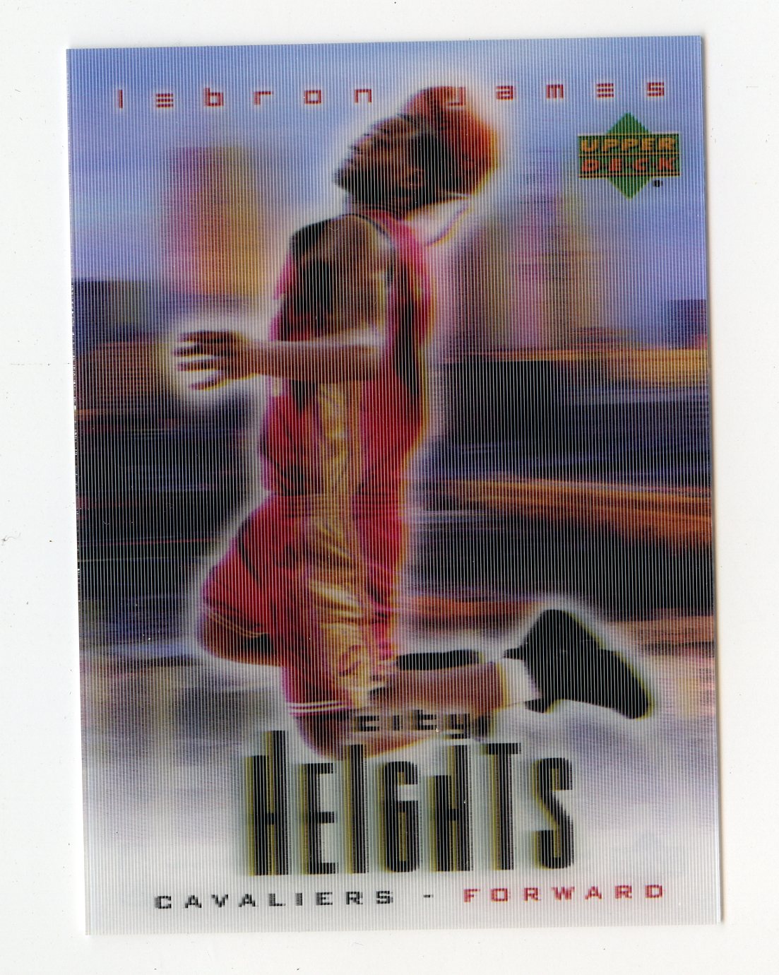 LEBRON JAMES RC 2004-05 UPPER DECK CITY HEIGHTS CLEVELAND CAVS