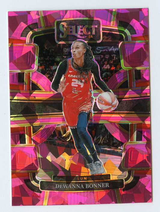 A299 DEWANNA BONNER 2024 SELECT PINK ICE REFRACTOR CONCOURSE #48 SUN